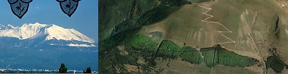 l’Aigle du Grand Serre depuis le g�te.