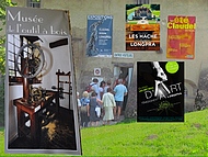 Ch�teau de Longpra, expositions.