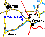 carte is�re Beaucroissant