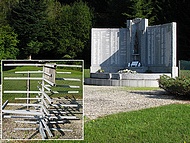 St Laurent du Pont, M�morial aux victimes de la trag�die de la "discoth�que 5-7"