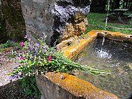 Coulmes, la fontaine de P�touze