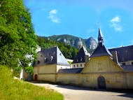 Entr�e du Monast�re de La Grande Chartreuse.
