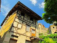 St Antoine l'Abbaye, maison � colombages