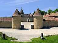 Ch�teau de Virieu, entr�e principale