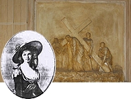 St�phanie de Virieu sculpta le chemin de croix