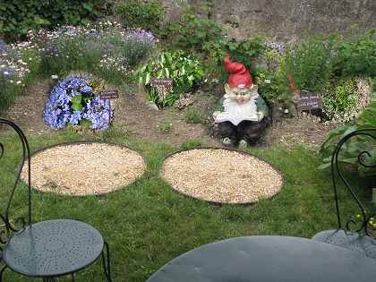 le jardin du g�te.