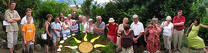  les herbes sacr�es, sortie cueillette !