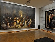 �v�nements historiques peints sur des toiles gigantesques