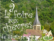 Ancestrale et authentique, la foire aux biquettes de St Aupre est devenue la grande f�te populaire de la fin d'�t�. Un grand moment convivial autour du tilleul s�culaire.