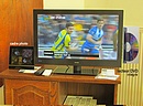 TV �cran plat, lecteur DVD int�gr�