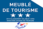 3 �toiles = h�bergement de tr�s bon confort