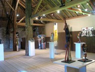 Charavines, exposition � la grange D�mi�re