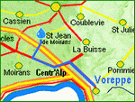� 7 kms du g�te, ~12 minutes en voiture !