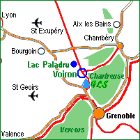 Lac Paladru, � 18km du g�te