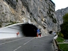 La mythique "Grands goulets" remplac�e par un tunnel.