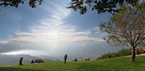 Tullins. Parm�nie la Colline Sacr�e