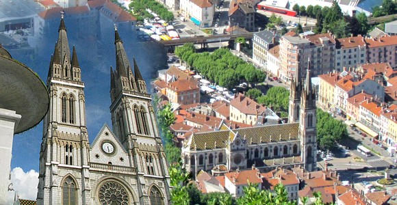 Voiron, ville porte du parc naturel r�gional de Chartreuse.